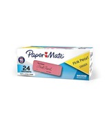 Paper Mate Pink Pearl Erasers, Medium, 24 Count - £15.68 GBP