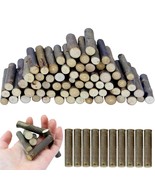 100 Pcs Craft Sticks, 2 Inch Natural Birch Twigs Sticks, Mini Wood Log F... - £14.60 GBP