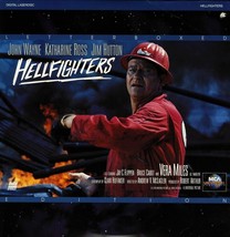 HELLFIGHTERS KATHARINE ROSS JOHN WAYNE LTBX LASERDISC RARE - $12.95