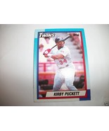 Baseball MLB Trading Card 1990 Kirby Puckett Topps #700 Minnesota Twin B... - £0.78 GBP