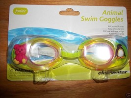 Sport Gift Swim GogglesClear Water Junior Kid Eyewear Animal Penguin Vision Care - £4.95 GBP