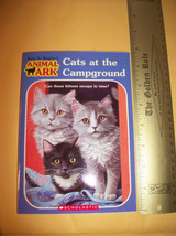 Scholastic Fiction Novel Story Animal Ark Series Reading Cats At The Cam... - $3.79