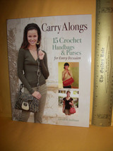 Craft Gift Crochet Handbag Book Carry Alongs Instruction Bag Pattern Purse Bead - $361.56 MXN