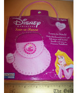 Disney Princesses Thread Craft Kit Princess Sew A Purse Threadcraft Stit... - $9.49