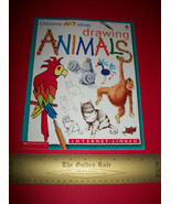 Scholastic Craft Book Art Drawing Animals Instruction Softcover Guide Ma... - $9.49