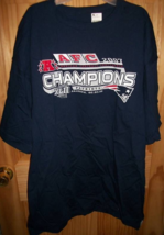 Football NFL Men Clothes XL New England Patriots 2007 AFC Champion Shirt... - £11.28 GBP