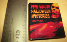 Education Holiday Hardcover Story Five Minute Spooky Halloween Mysteries... - $4.74