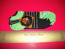 Fashion Holiday Girl Clothes Pair Frankenstein Halloween Treat Socks Siz... - $2.84