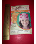 Craft Gift Simplicity Kit Pig Animal Hat Set Winter Crochet Cap Sewing A... - $14.24