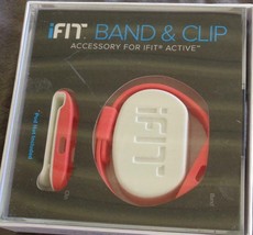 iFit Band &amp; Clip - Accessories for iFit Active - BRAND NEW IN PACKAGE - RED - $9.89