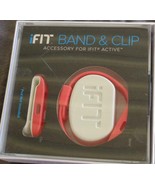 iFit Band &amp; Clip - Accessories for iFit Active - BRAND NEW IN PACKAGE - RED - £7.77 GBP