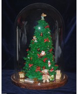 Vintage Westrim Beaded Mini Christmas Tree with Dome -Two Styles Available - £129.44 GBP