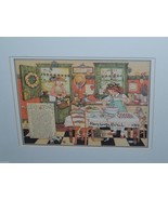 &#39;84 Mary Engelbreit Print &quot;Recipe for Happiness&quot; Signed Dated &#39;88 Framed... - £59.34 GBP