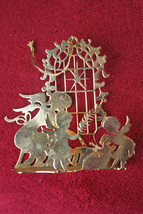 1985 Danbury Mint Christmas Angels &amp; Jesus Ornament - £14.19 GBP