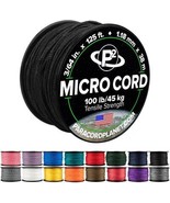 Micro Paracord Thin Braided Cord for Crafting Fishing and DIY Projects i... - £18.77 GBP