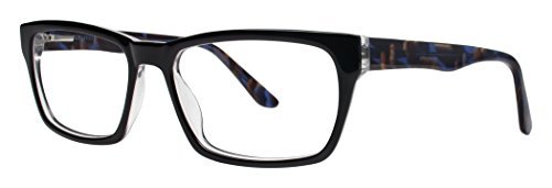 BIG Beat Men's Eyeglasses - BMEC Frames - Black/Navy 60-18-155