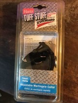 Hartz Tuff Stuff Adjustable Martingdale Collar for a Small Dog Black NIB - $64.99 MXN