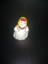 Little Bone China Blond Snow White &amp; Seven Dwarfs Figurine Vintage 2&quot; - $19.19
