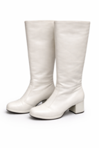 60s Style Go-Go Boots – Pleather – UK 6 - $48.68