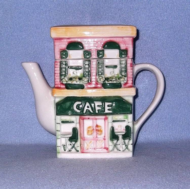 Cafe NoveltyTeapot with Lid  MSRF? - $7.99