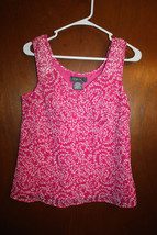 George ME Pink Floral Tank Top - Size Small - $4.99