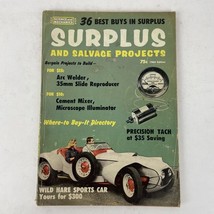 Surplus and Salvage Projects Magazine 1962 Edition magazine By Science a... - $221.78 MXN