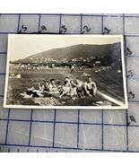 Vintage RPPC Postcard 1930s / 40s Shirtless Men In Park Beef Cake Gay Int. - $275.45 MXN