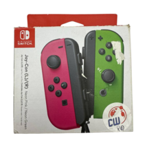 Nintendo Switch Joy Con L and R Gamepad Neon Green Neon Pink Not Work READ - $314.94 MXN