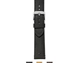Morellato Bernini Genuine Nubuck Leather Watch Strap - Black - 18mm - Ch... - £34.33 GBP