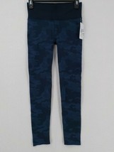 Splendid Studio Legging Womens SZ S 26 X 25 Peacoat Camo Dark Blue Athle... - $14.99