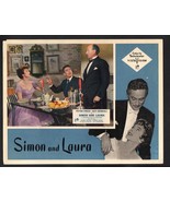 Simon and Laura Lobby Card-Peter Finch and Kay Kendall having dinner and... - £25.70 GBP