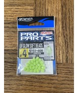 Owner Pro Parts #5197-408 UV High Glow Softbeads Size 4-1pk of 24pcs-New... - €16,15 EUR