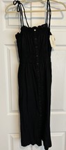 NEW Universal Thread Target Women’s Linen Dress Black Size Medium NWT - $29.70