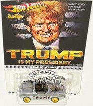 '62 Ford Mustang Concept Custom Hot Wheels Car Trump is My President Series w/RR - $94.59