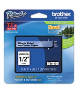 Brother Genuine P-Touch TZE-131 Tape 1/2&quot; (0.47&quot;) Standard Laminated P-T... - $11.99