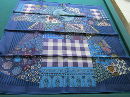 HERMES PARIS SILK SCARF SHAWL SQUARE 34&quot; NEW TAGS  L&#39;art Du Sarasa BLEU ... - $631.61