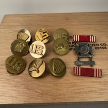 military lapel pins air corp ribbon bars sharpshoter pin - $27.67