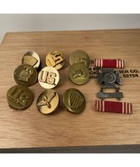 military lapel pins air corp ribbon bars sharpshoter pin - $27.67