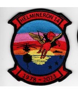 4&quot; NAVY HM-14 1978-2023 DECOMMISSION  EMBROIDERED PATCH - £31.45 GBP