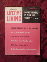 Journal of LIFETIME LIVING Magazine October 1959 Eleanor Roosevelt Retirement - £5.73 GBP