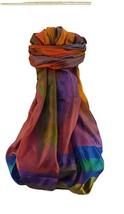Varanasi Ekal Premium Silk Long Scarf Heritage Bandhi 3 by Pashmina &amp; Silk - $35.84