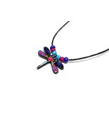 Mia Jewel Shop Dragonfly Necklace Animal Graphic Acrylic Dangle Pendant ... - $273.21 MXN