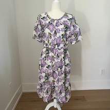 Gymboree Womens Lovely Lavender Matching Short Sleeve Ruffle Dress Sprin... - $19.99