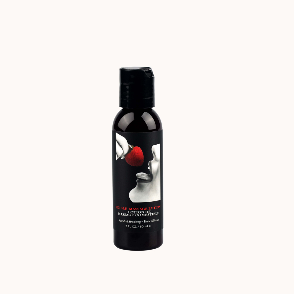 Edible Massage Lotion Strawberry 2 oz. - $6.58