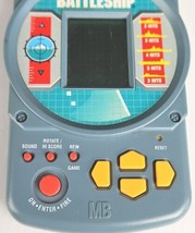 Battleship Classic Handheld Portable Electronic Travel Game Toy Device By Mb - £7.23 GBP
