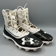 Under Armour 3021197-003 Highlight Black &amp; White Men&#39;s Size 12 Football Cleat - £23.36 GBP