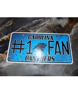 Carolina Panthers License Plate #1 Fan NEW - $427.22 MXN