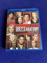 Greys Anatomy - The Complete Fourth Season (Blu-ray Disc, 4-Disc Set) Season 4 - £6.45 GBP