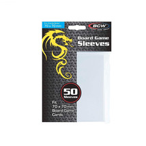 BCW Board Game Sleeves - Square No.1 (70MM X 70MM)  50 Sleeves per Pack - £5.12 GBP