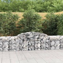  Gabion Basket Set of 3 Silver Galvanized iron Extra Large - $17,958.13 MXN